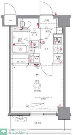 GENOVIA西川口IIの物件間取画像